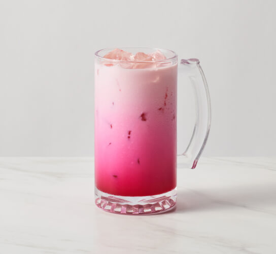 'Bandung' a local rose syrup beverage